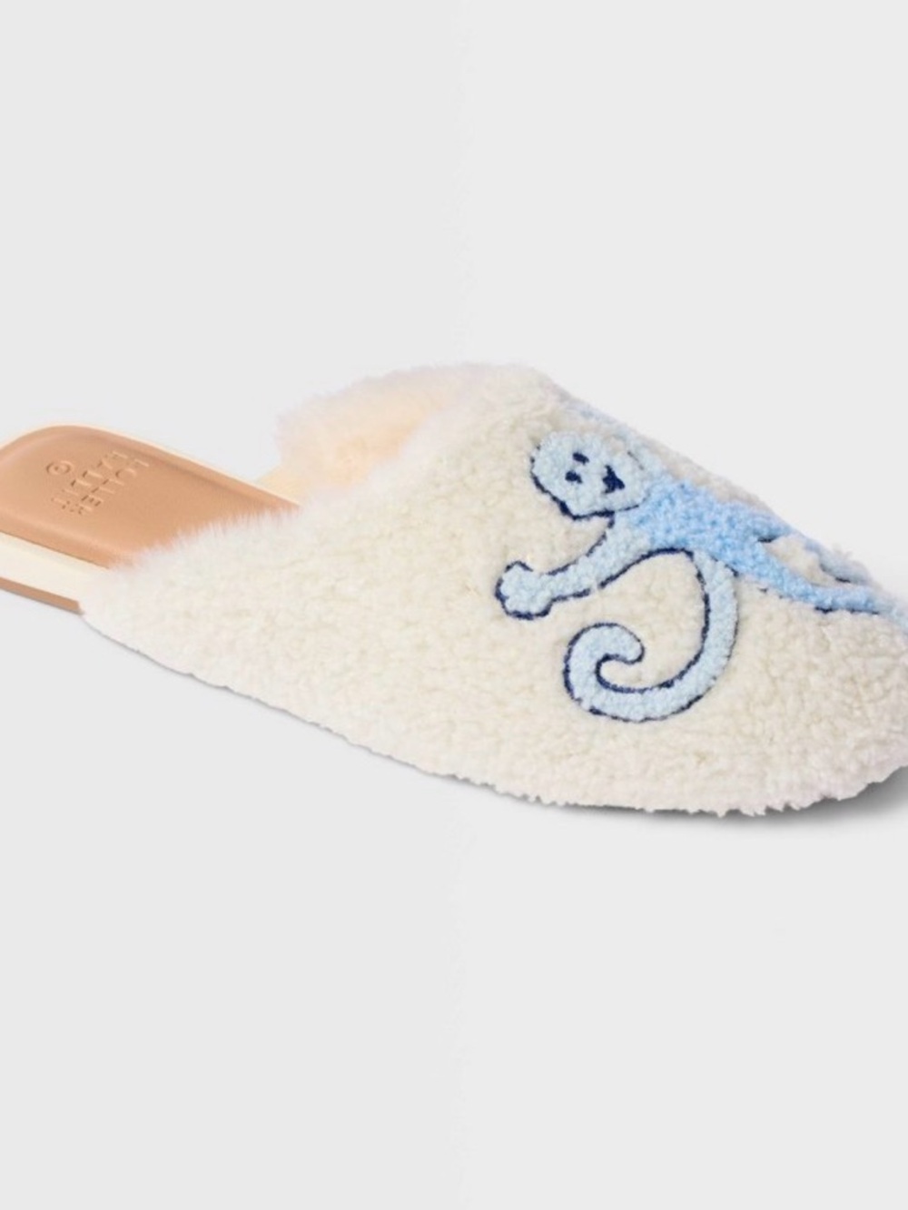 Roller Rabbit Monkey Slippers - Picture 2 of 3